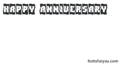 ASimplercmfldBold font – happy Anniversary Fonts